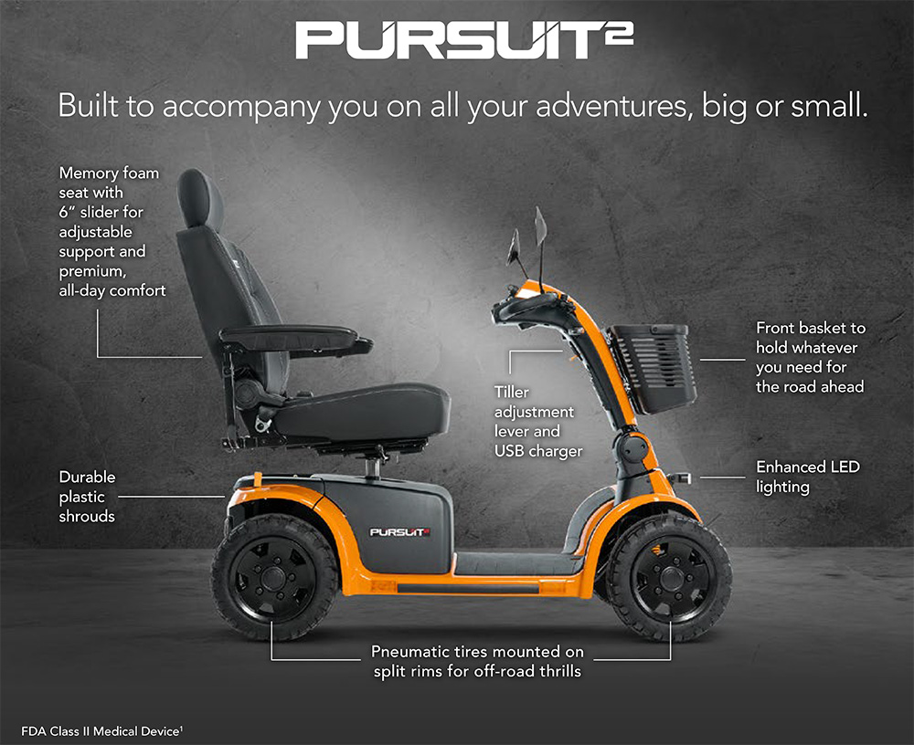 Pride Pursuit 2 Scooter